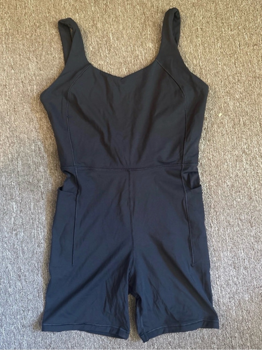Women's CALIA Black Athletic Romper